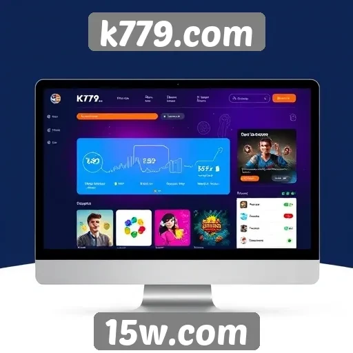 Análise da interface do usuário do site k779.com